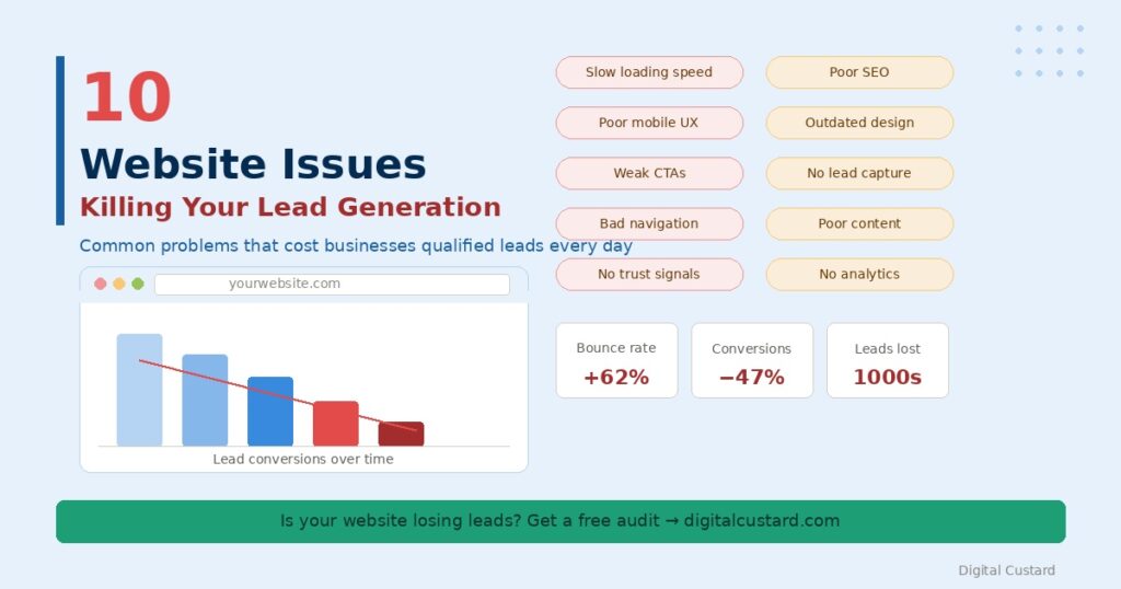 Website Issue that killing lead generation